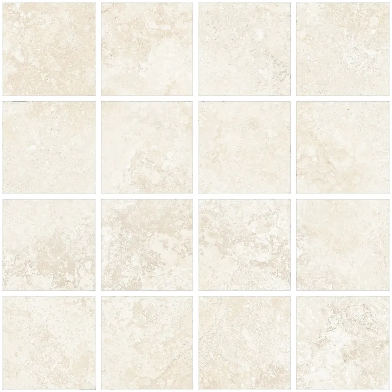 Tijdelijk Beschikbaar Mozaiek Pamesa Pietra Di Rapolano Ivory 30x30 cm Gerectificeerd Mat Creme (Prijs Per M2)