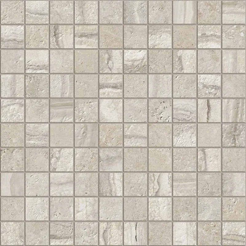 Laatste Versie Mozaiek Kronos Nativa 100 Tessere 30x30 cm Aurum Creme (Prijs per Doos)