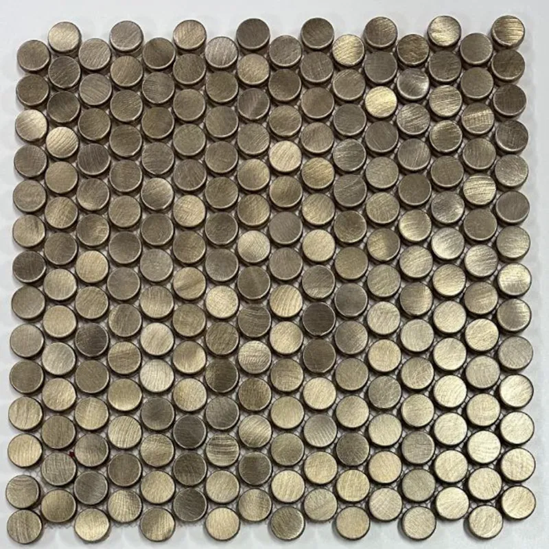 Must-Have BWS Goud Mozaiek Rond 30 x 30 CM (prijs per stuk)
