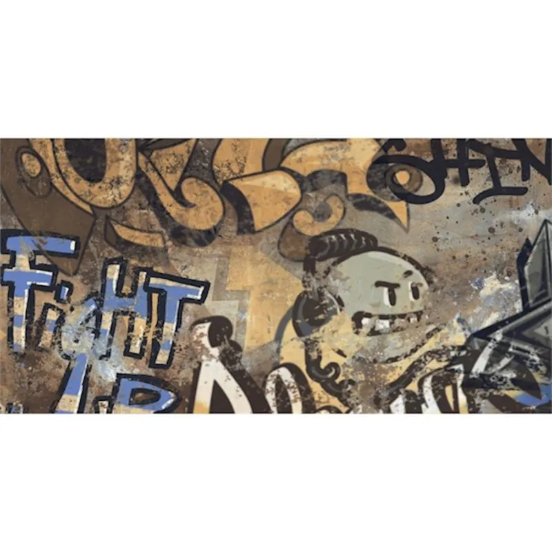 Direct Beschikbaar Wandtegels Energieker City Plaster Graffiti 60x120 cm Mat Multicolor Rood Bruin (Prijs per M2)