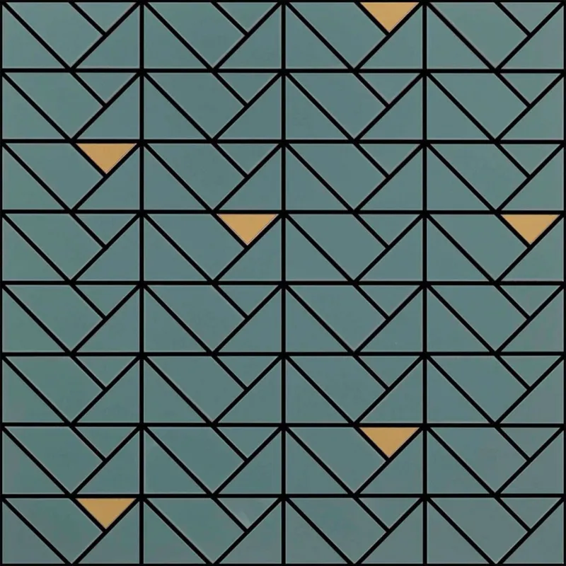 Mozaiek Marazzi Eclettica 40x40cm Groen (Prijs per 0,64 M2) Actieprijs