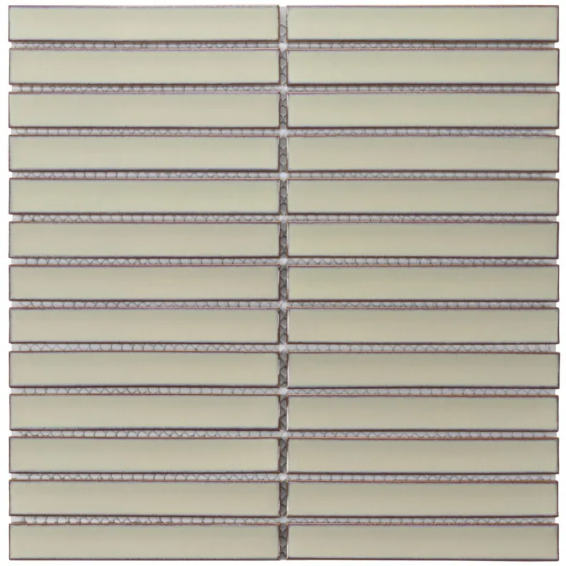 Bestel Nu Mozaiek Tegel Sevilla 29,6x29,9 cm Finger Glossy Cafe Latte (Prijs per 0,89 M2)