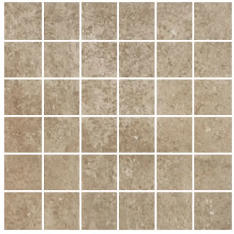 Bestel Nu Wandtegel Serenissima Promenade Mozaiek 30x30 cm Mat Tan (Prijs per 5 Stuks)