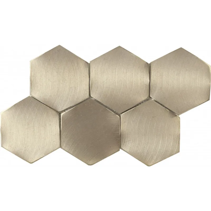 Populair Hexagon Dune Icon 28x16.2 cm Gold (prijs per stuk)