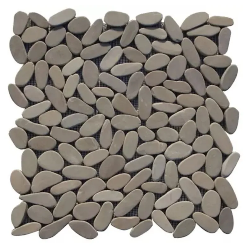 Korting Slice Pebble Grey Mix Kiezel 30x30 per vel