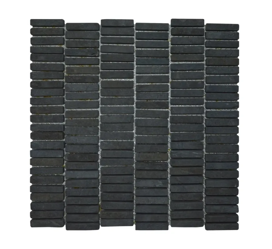 Betrouwbaar Mozaiek Parquet 1x4.8 30x30 cm Marmer Grey (Prijs per 0,99 M2)