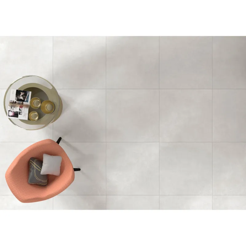 Dagaanbieding Vloertegel Flaminia Surface White 90x90 cm Gerectificeerd (Prijs Per M2)