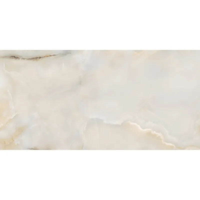 Vloertegel Ape Grupo Onice Nacar 60x120 cm Gepolijst Creme Marmerlook (Prijs per M2) Veilige Betaling