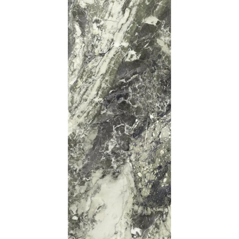 Wandtegel Ape Grupo Breccia Viridi 120x278 cm Gepolijst Grijs Marmerlook (Prijs per M2) Seizoensaanbieding