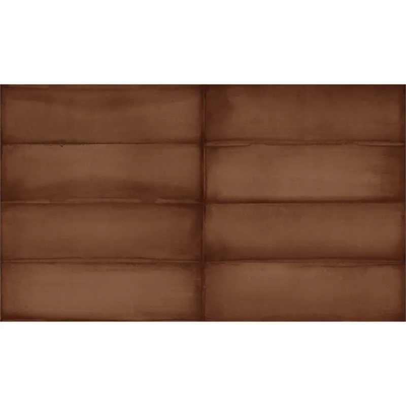 Wandtegel Estudio Ghent Copper Glossy 6.9x24 cm (Prijs per M2) Direct Beschikbaar