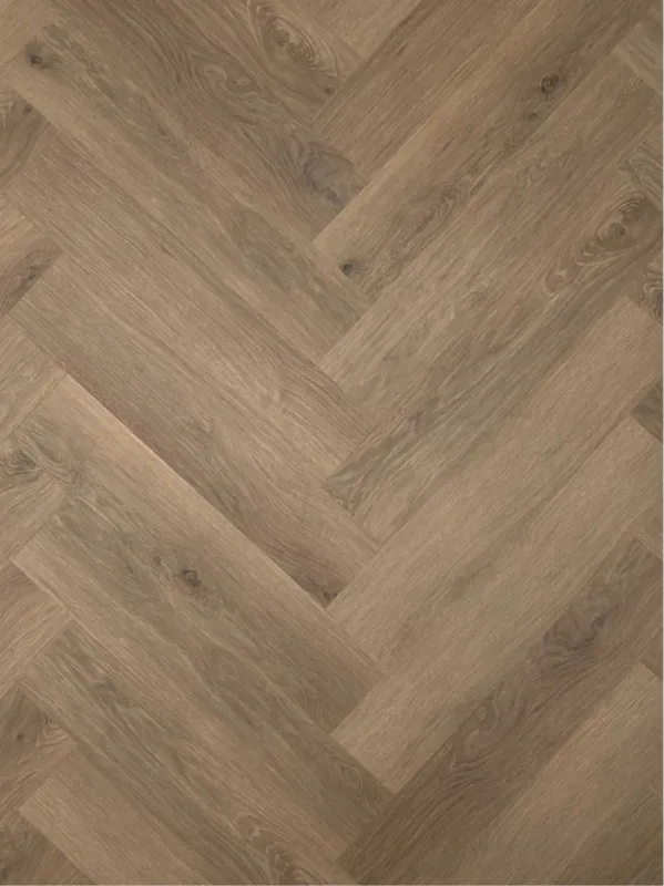 Plak PVC EKO Herringbone collection 12,2 x 61 x 0,25 cm Visgraat Rijn (Doosinhoud 1,79 m2) Dagaanbieding