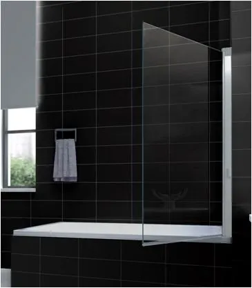 Wiesbaden draaibare badwand 800x1500 6mm NANO chroom Lage Kosten