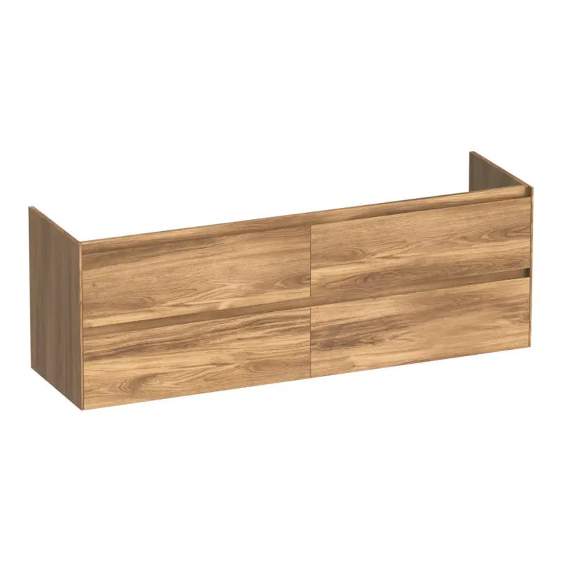 Brauer Inspire onderkast 160cm met 4 softclose lades honey Fabrieksprijs