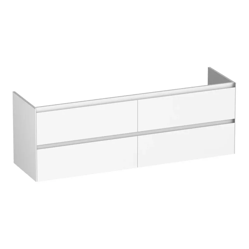Brauer Inspire onderkast 160cm met 4 softclose lades wit mat Speciale Aanbieding