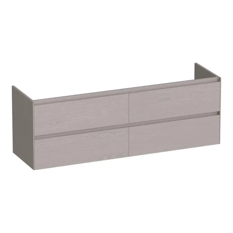Betrouwbaar Brauer Inspire onderkast 160cm met 4 softclose lades timber greige