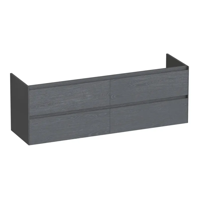 Brauer Inspire onderkast 160cm met 4 softclose lades timber grey Beste Prijs