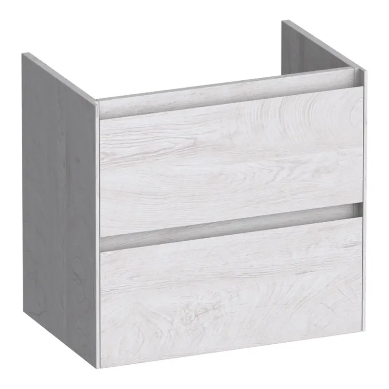 Beperkt Aanbod Brauer Inspire onderkast ondiep 60cm met 2 softclose lades forest seashell