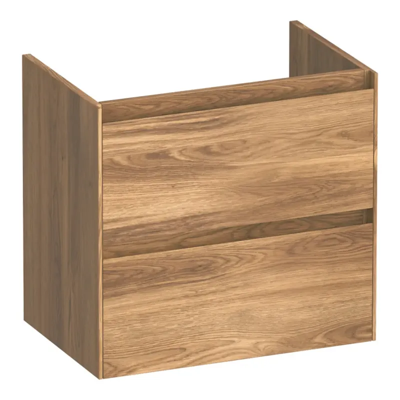 Brauer Inspire onderkast ondiep 60cm met 2 softclose lades honey Finale Uitverkoop