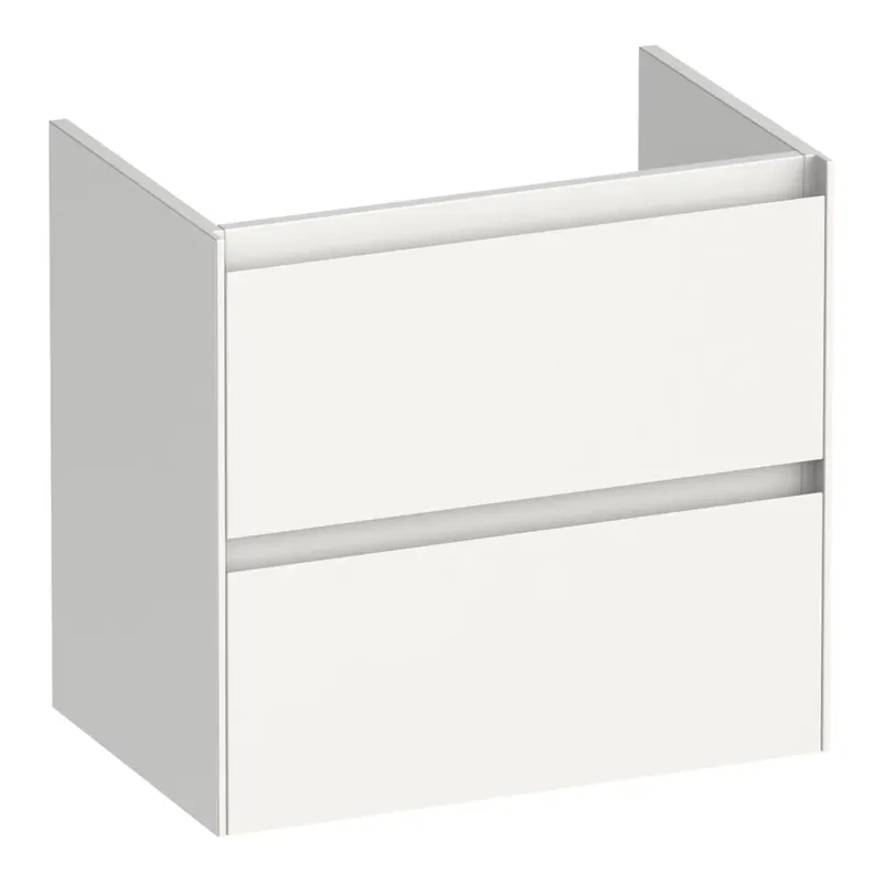 Brauer Inspire onderkast ondiep 60cm met 2 softclose lades wit glans Koop Online