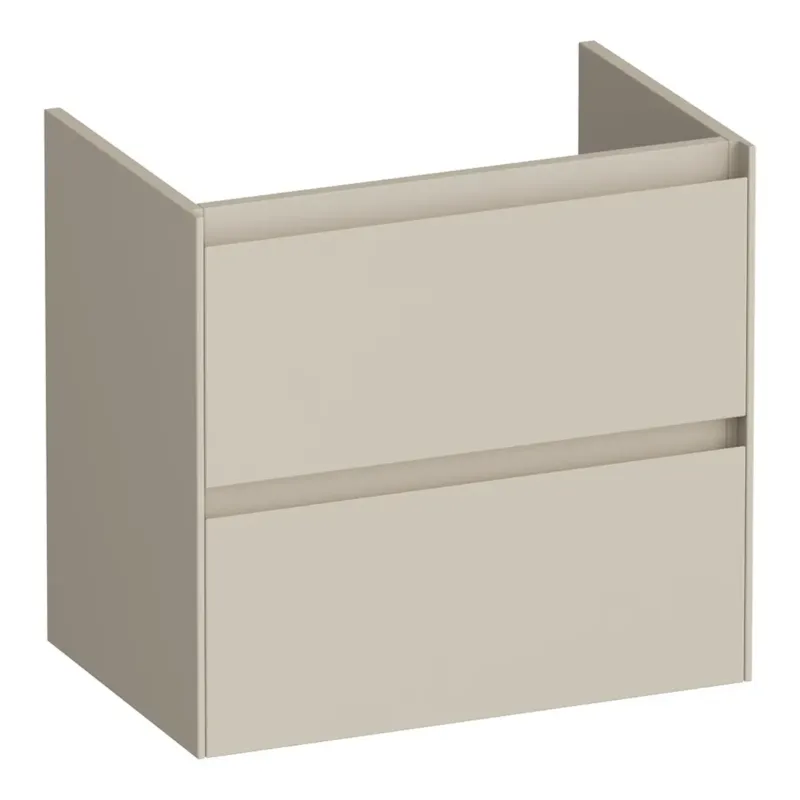 Weekendaanbieding Brauer Inspire onderkast ondiep 60cm met 2 softclose lades beige mat
