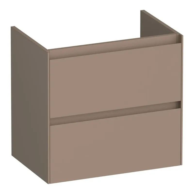 Brauer Inspire onderkast ondiep 60cm met 2 softclose lades mokka mat Uitverkoop