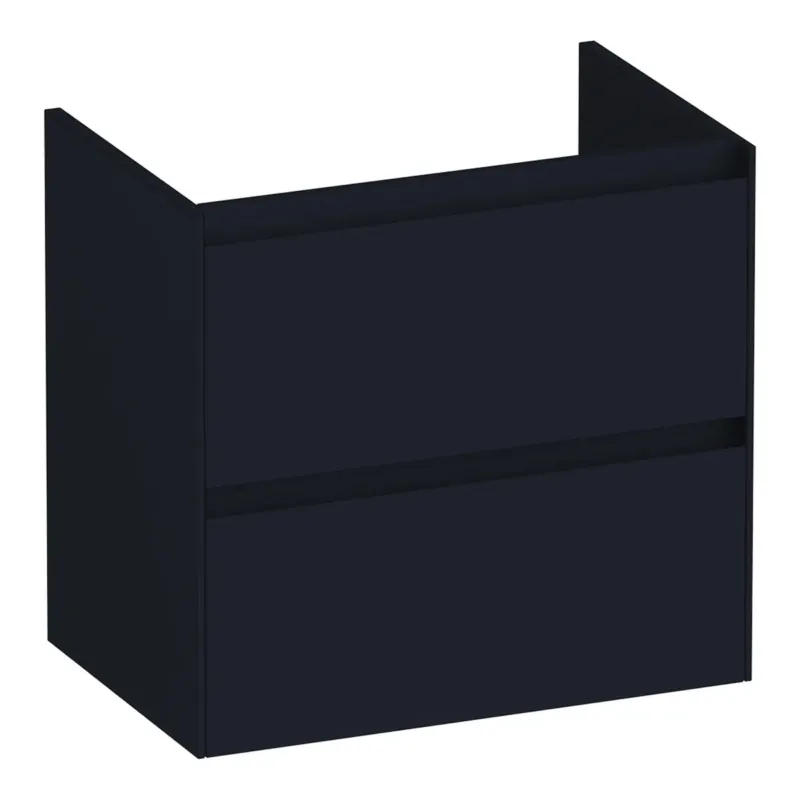Alleen Vandaag Brauer Inspire onderkast ondiep 60cm met 2 softclose lades zwart mat