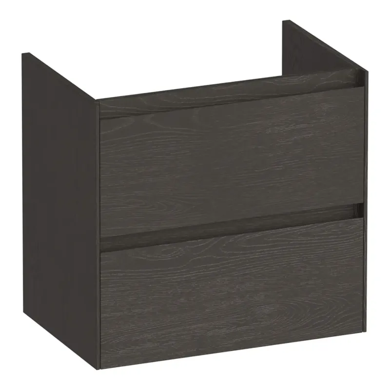 Betrouwbaar Brauer Inspire onderkast ondiep 60cm met 2 softclose lades timber anthracite