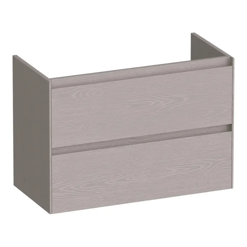Uitverkoop Brauer Inspire onderkast ondiep 80cm met 2 softclose lades timber greige