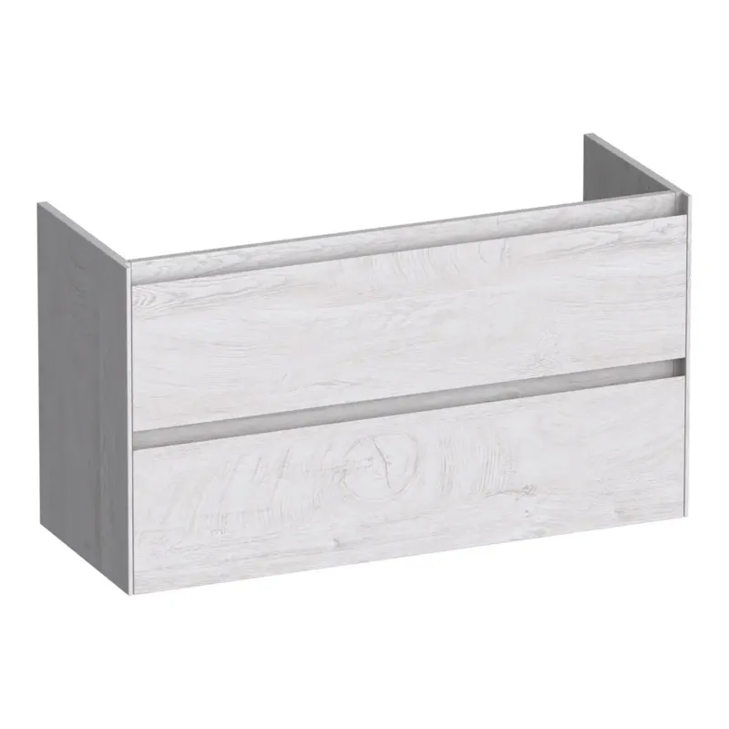Brauer Inspire onderkast ondiep 100cm met 2 softclose lades forest seashell Hete Deal