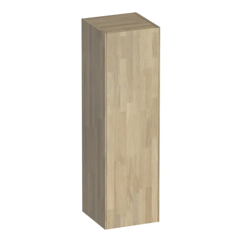 Brauer Inspire kolomkast 120cm linksdraaiend vingerlas eiken grijs Laatste Kans
