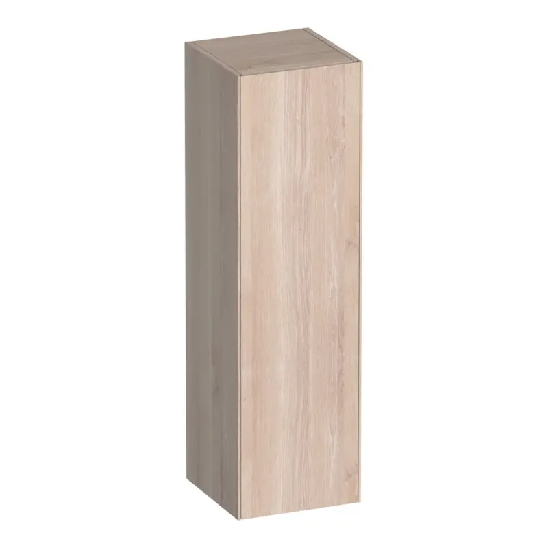 Brauer Inspire kolomkast 120cm rechtsdraaiend lamellen eiken wit Merkproduct