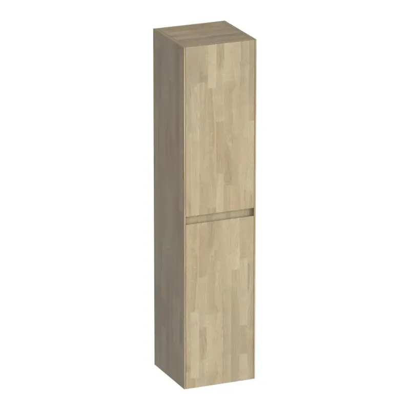Brauer Inspire kolomkast 160cm links- of rechtsdraaiend vingerlas eiken grijs Laatste Kans