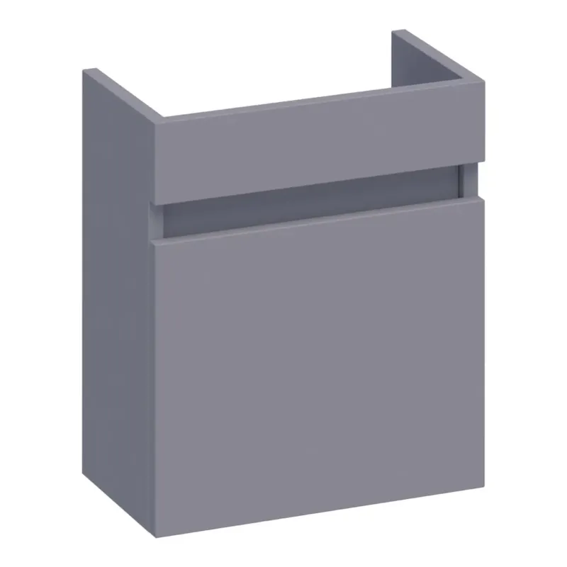 Brauer Joy fonteinkast 40cm rechtsdraaiend grijs mat Snelle Levering