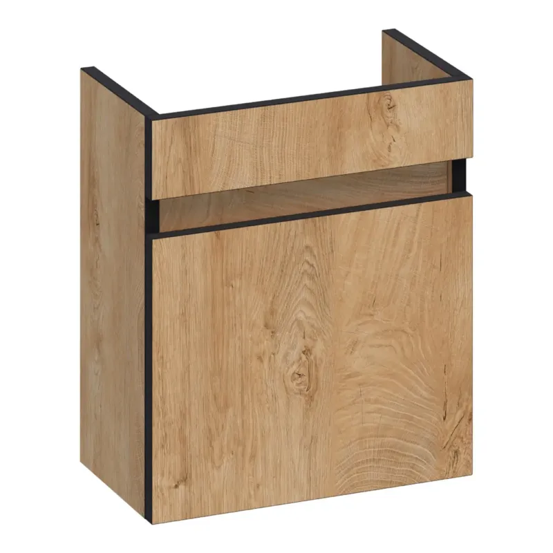 Voordeelprijs Brauer Joy Edge fonteinkast 40cm rechtsdraaiend forest tan
