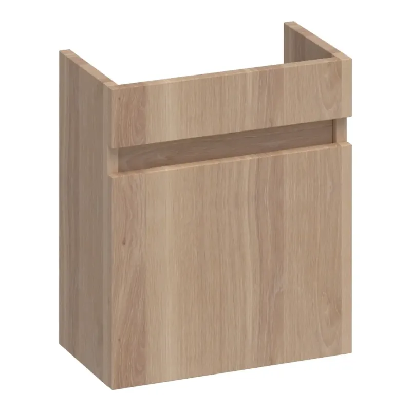 Aanbieding Brauer Joy fonteinkast 40cm rechtsdraaiend lamellen eiken naturel