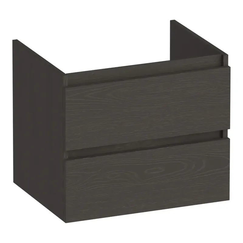 Brauer Joy onderkast 60cm met 2 softclose lades timber anthracite Beste Prijs