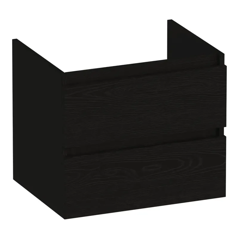 Brauer Joy onderkast 60cm met 2 softclose lades timber black Express Levering