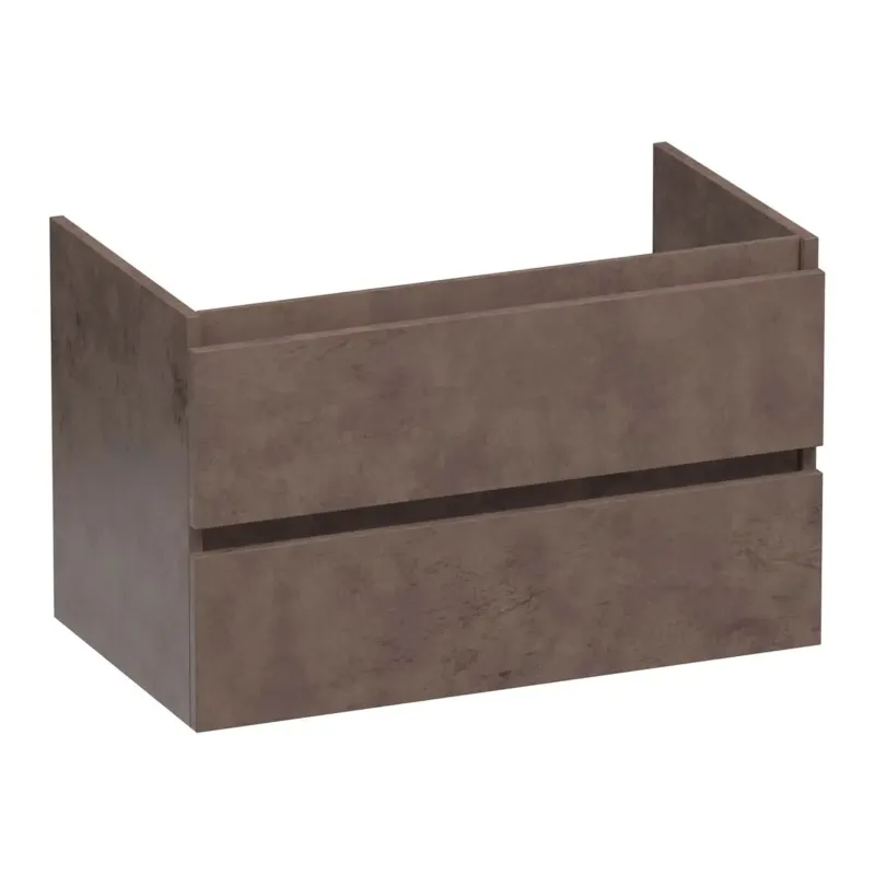 Brauer Joy onderkast 80cm met 2 softclose lades erosion Hoge Kwaliteit