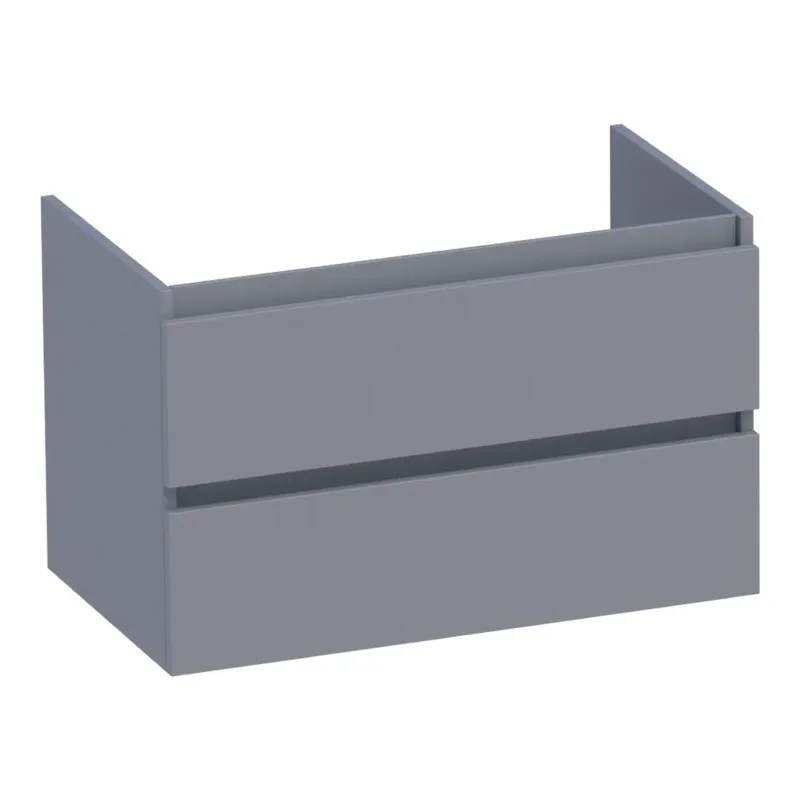 Snelle Levering Brauer Joy onderkast 80cm met 2 softclose lades grijs mat