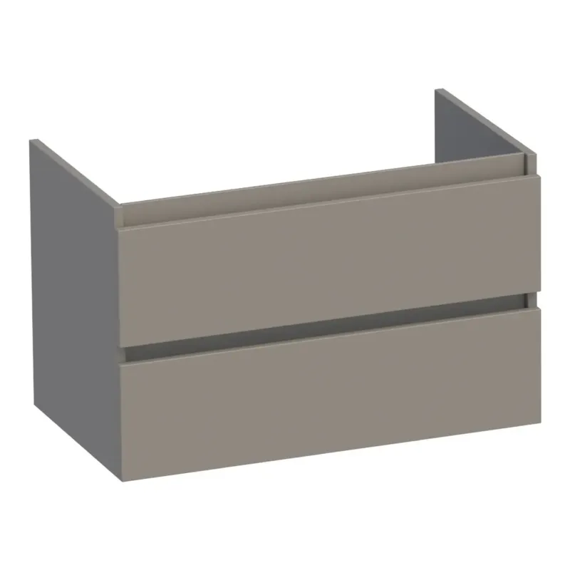 Op = Op Brauer Joy onderkast 80cm met 2 softclose lades taupe mat