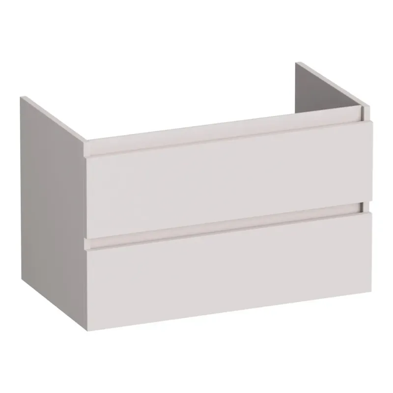 Brauer Joy onderkast 80cm met 2 softclose lades zand mat Flitsaanbieding