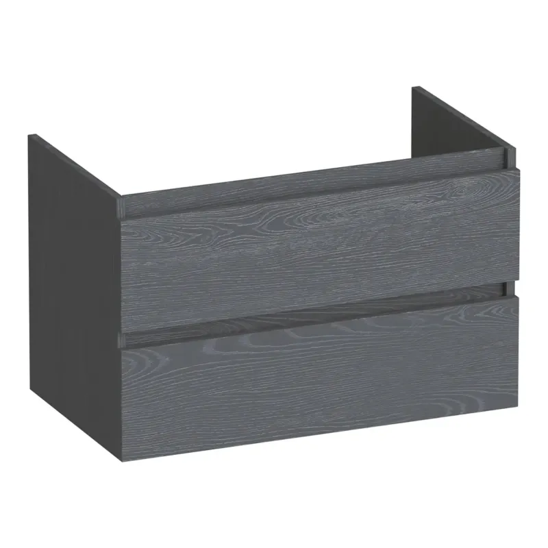 Brauer Joy onderkast 80cm met 2 softclose lades timber grey Nieuw