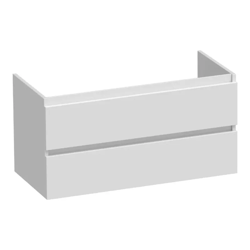 Brauer Joy onderkast 100cm met 2 softclose lades wit glans Shop Nu