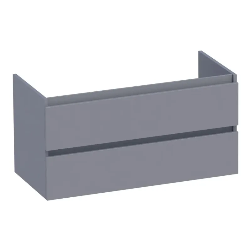 Brauer Joy onderkast 100cm met 2 softclose lades grijs mat Hete Deal