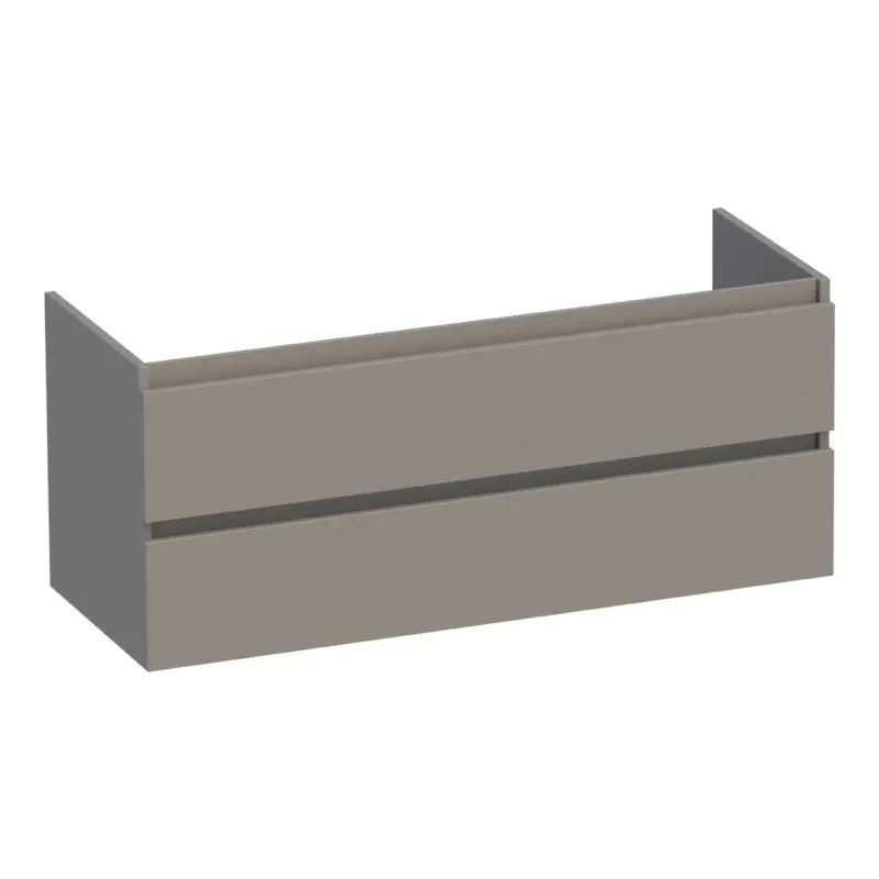 Aanbieding Brauer Joy onderkast 100cm met 2 softclose lades taupe mat