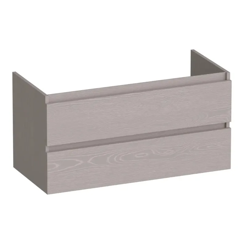 Brauer Joy onderkast 100cm met 2 softclose lades timber greige Fabrieksprijs