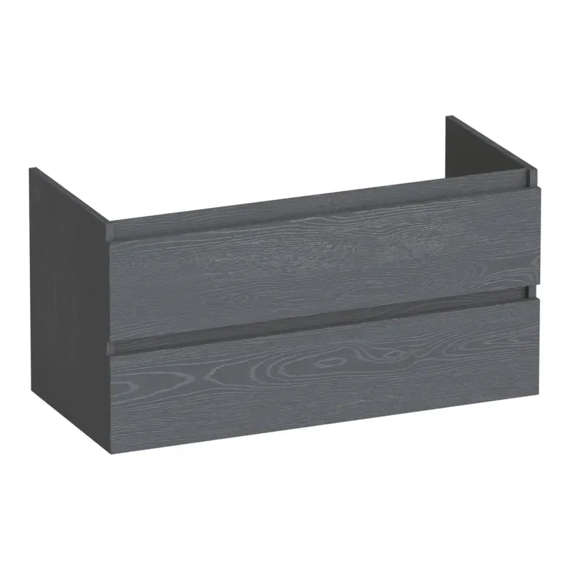 Beperkt Aanbod Brauer Joy onderkast 100cm met 2 softclose lades timber grey