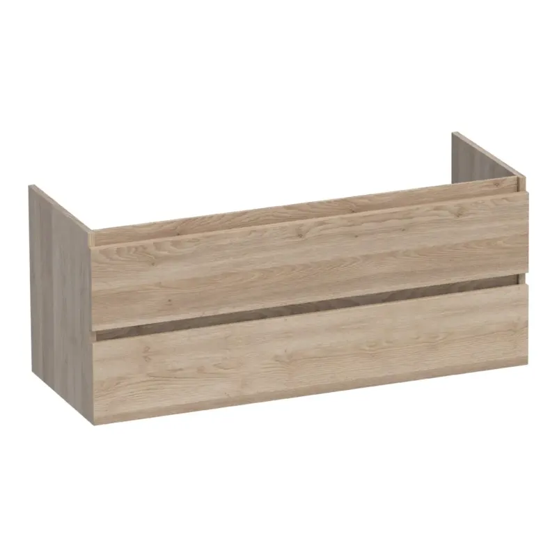 Brauer Joy onderkast 120cm met 2 softclose lades en 1 sifon uitsparing sunlit Laatste Kans