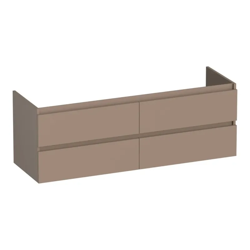 Brauer Joy onderkast 140cm met 4 softclose lades mokka mat Koop Online