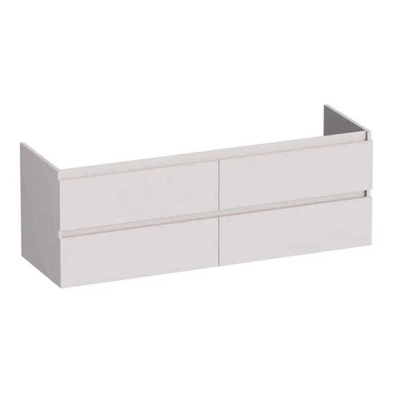 Brauer Joy onderkast 140cm met 4 softclose lades zand mat Populair